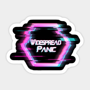 Glitch aesthetic - Widespread Panic Sticker